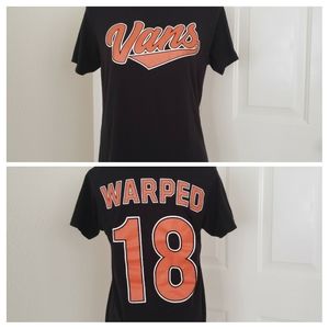 Vans warped tour unisex t-shirt